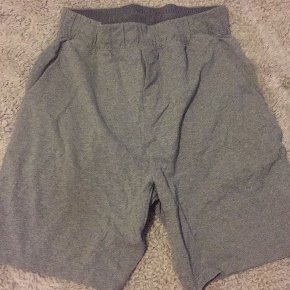 Lululemon shorts. Grey